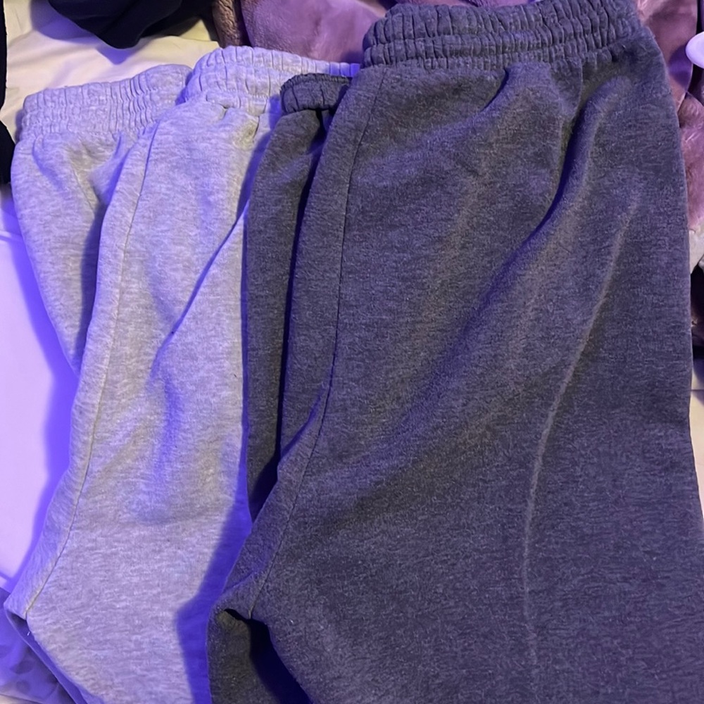 Light and Dark Grey Sweatpants